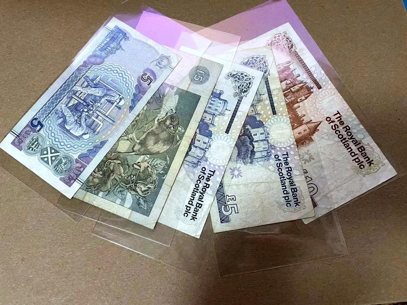 【Blue Auction】✨世界纸币精拍第492期【精】 【一组5张】苏格兰5-10镑一组  品相如图