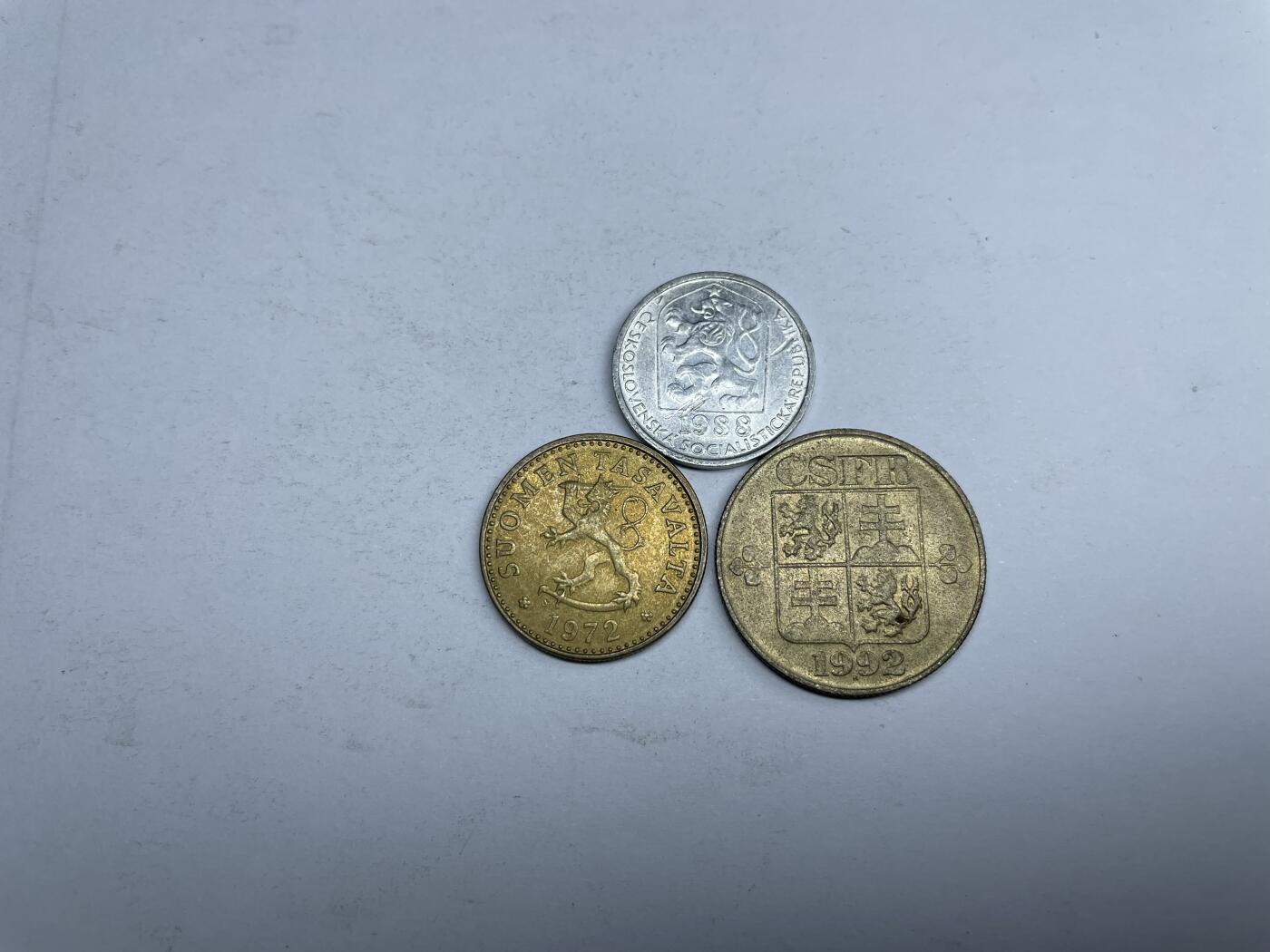 2024年集古藏今外币拍卖第九期-第3场—（总第83拍） 捷克斯洛伐克等3枚