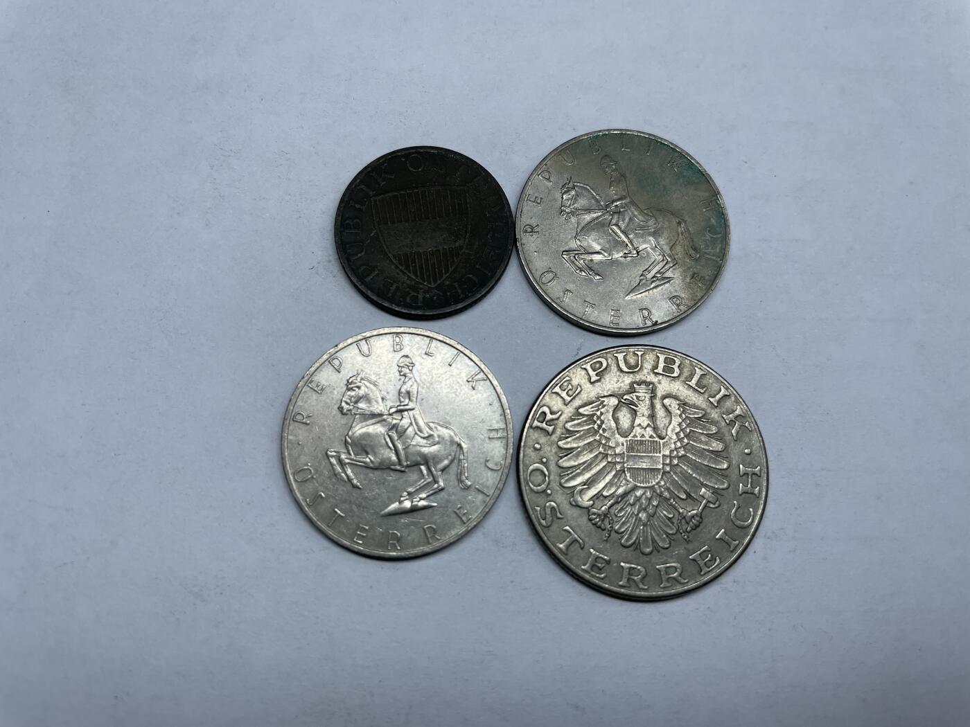 2024年集古藏今外币拍卖第九期-第3场—（总第83拍） 奥地利4枚