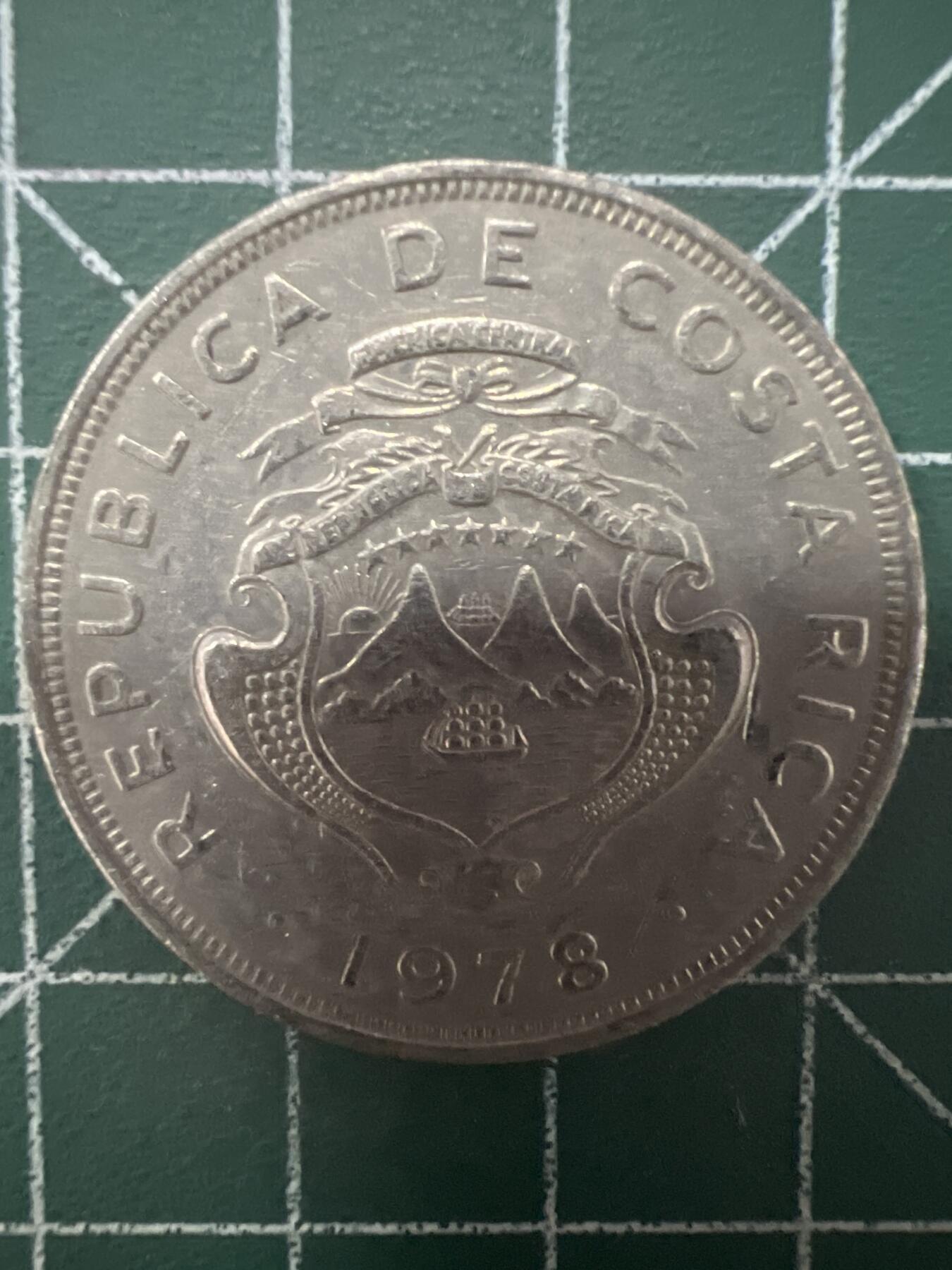 第628期 硬币专场 （无押金，捡漏，全场50包邮，偏远地区除外，接收代拍业务） 哥斯达黎加2克朗