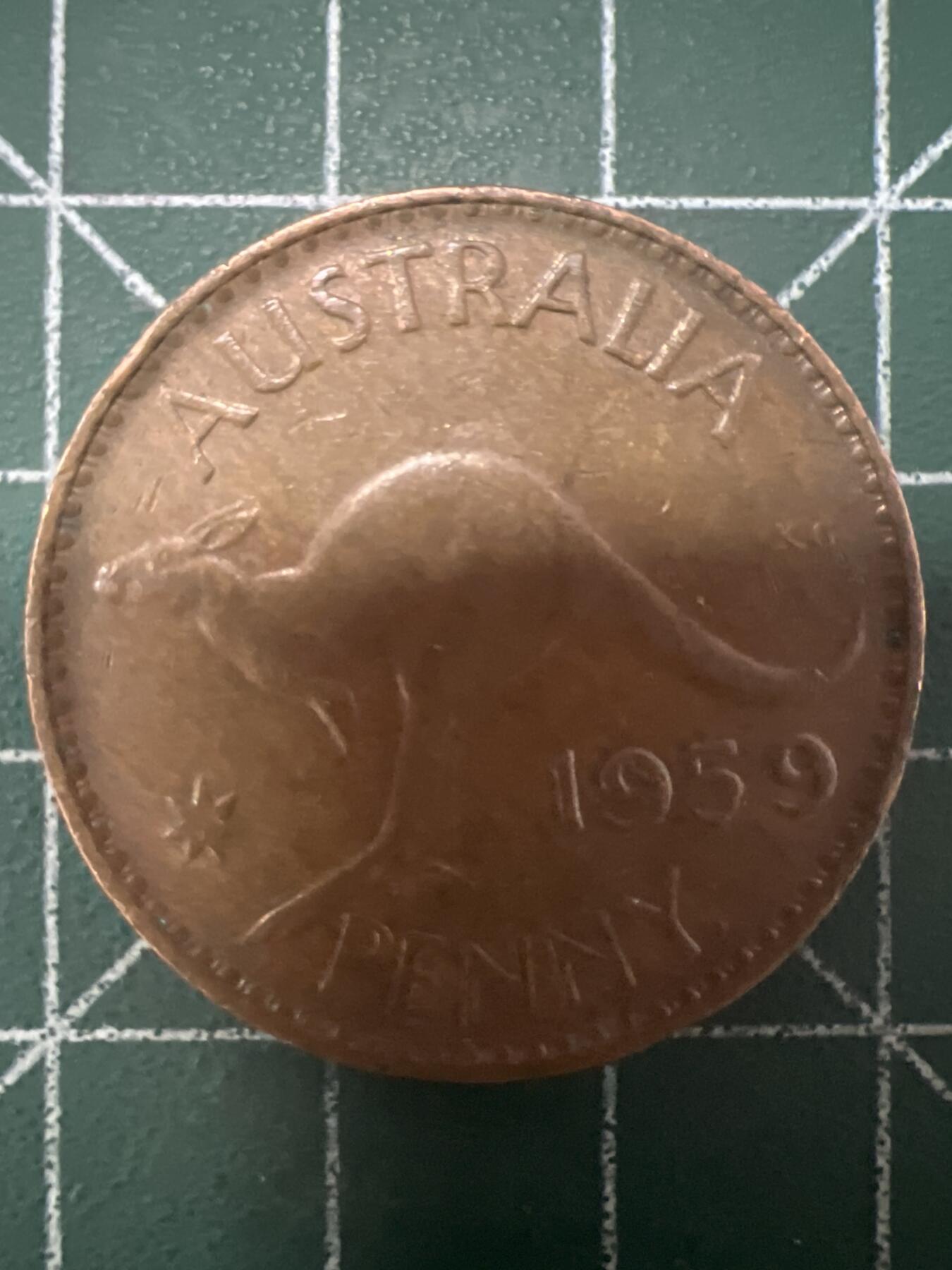 第627期 硬币专场 （无押金，捡漏，全场50包邮，偏远地区除外，接收代拍业务） 澳大利亚一便士