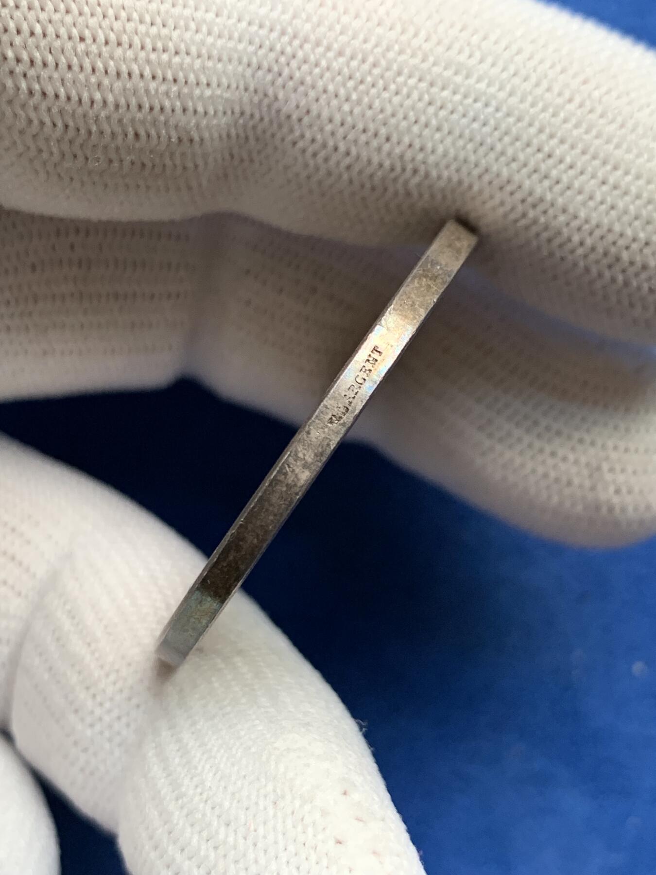 《竞宝斋》第281场- 周日，周一 ，周二3场连拍 （全场包邮） 法国银质jeton，火灾和失业保险公司，22.38g，36.8mm，丰饶角边铭