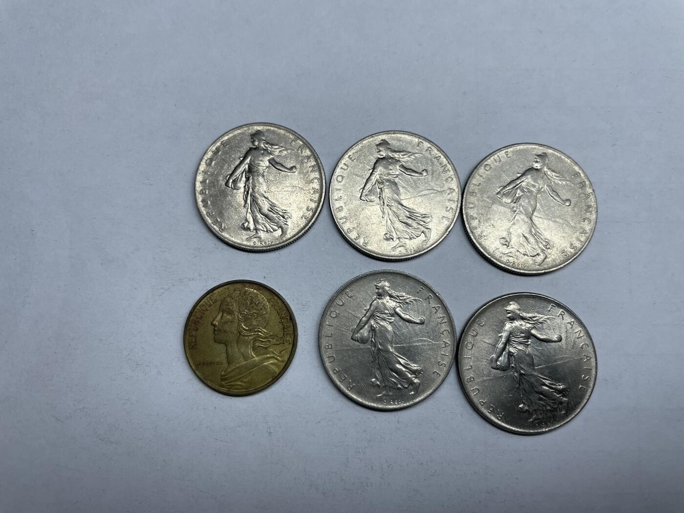 2024年集古藏今外币拍卖第九期-第3场—（总第83拍） 法国6枚