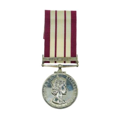 勋章奖章交易所6月15日麦稀奇展会拍卖 - 英国海军常规服役奖章，银质，“近东”勋条，颁发量17800枚左右