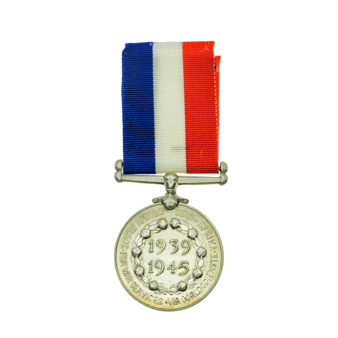 【麦稀奇世界钱币展】勋交所6月15日展会拍卖 南非二战奖章，银质