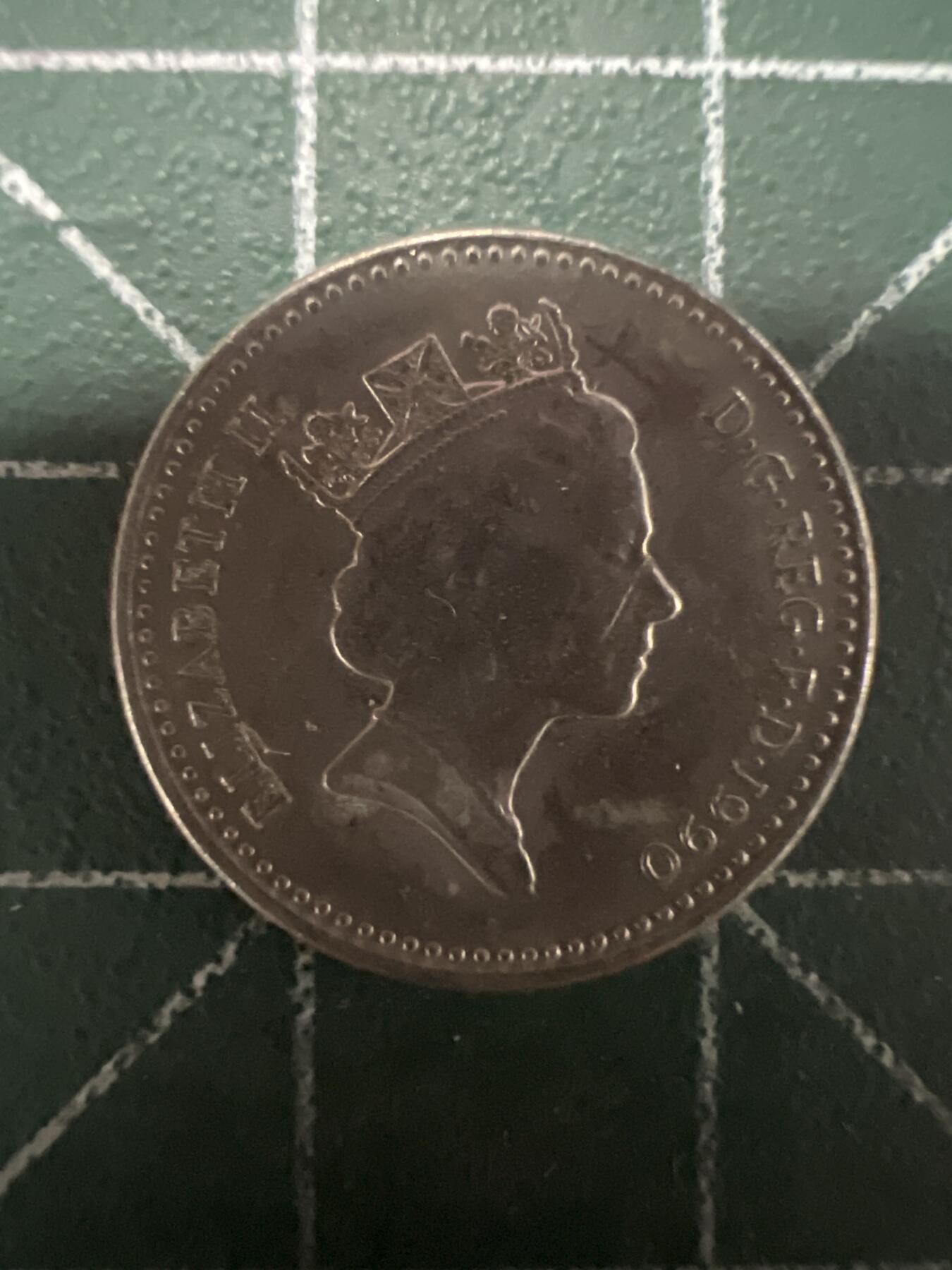 第627期 硬币专场 （无押金，捡漏，全场50包邮，偏远地区除外，接收代拍业务） 英国5便士