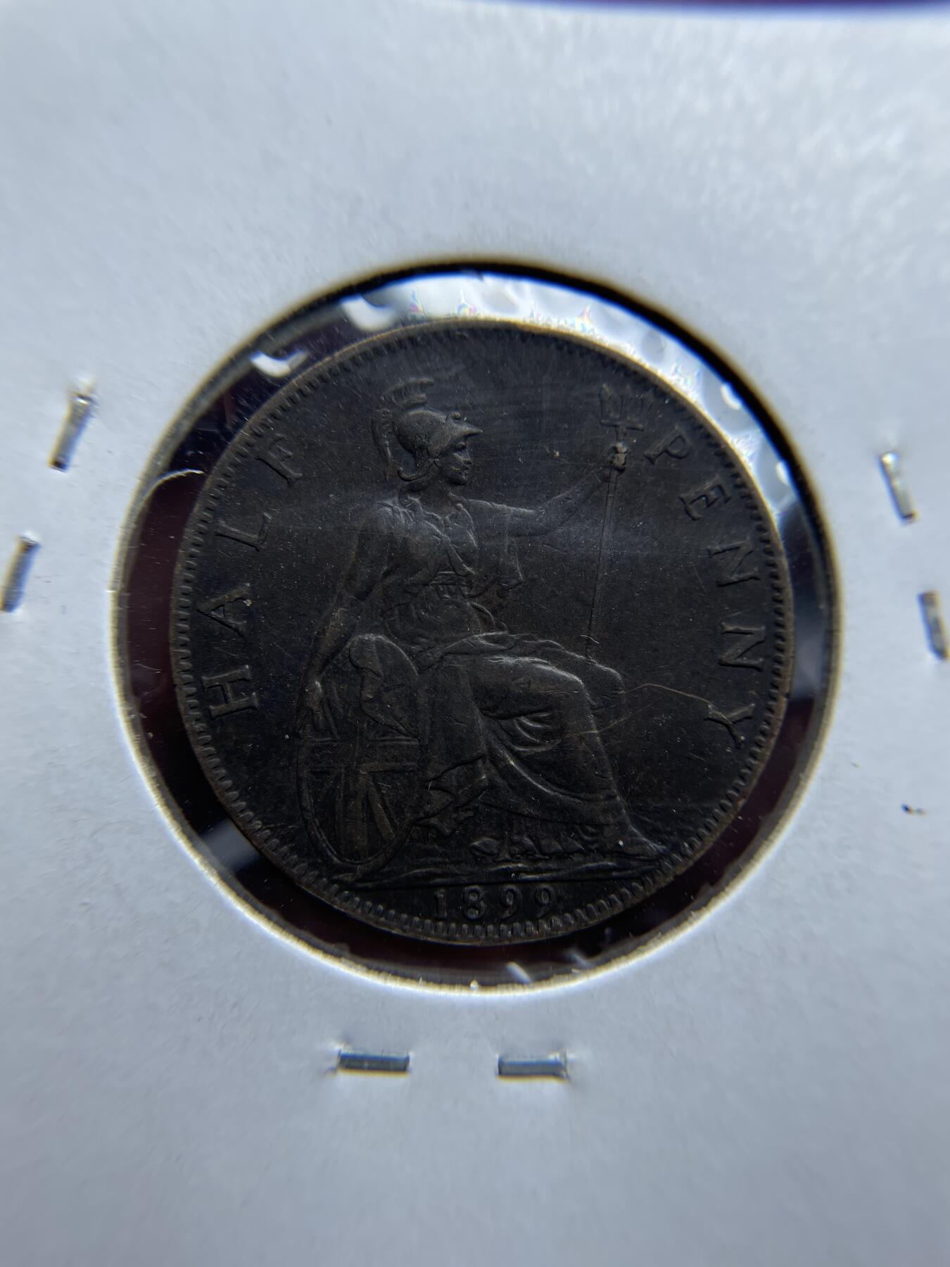 2024年集古藏今外币拍卖第九期-第2场—（总第82拍） 1899年英国半便士