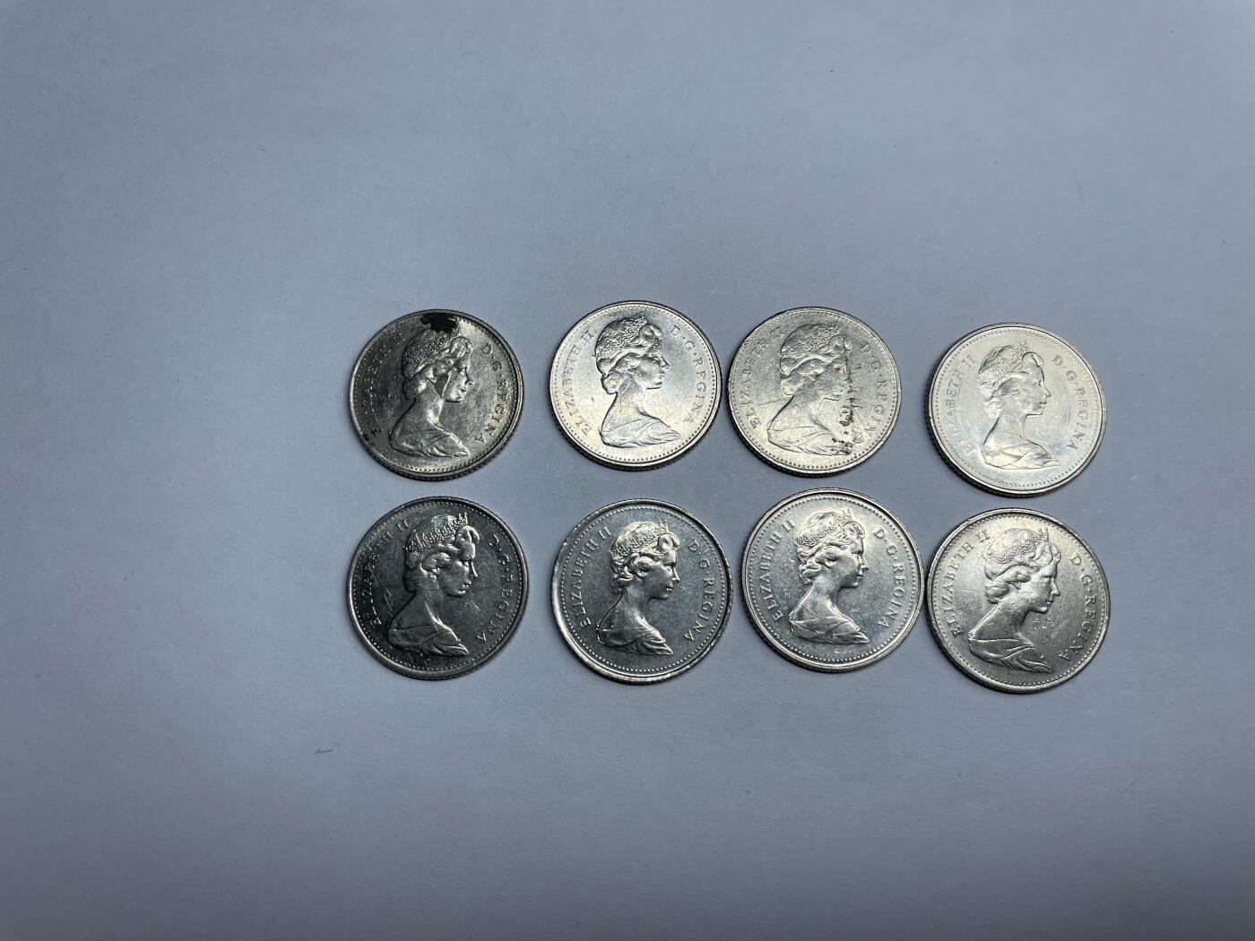 2024年集古藏今外币拍卖第九期-第2场—（总第82拍） 加拿大10分8枚