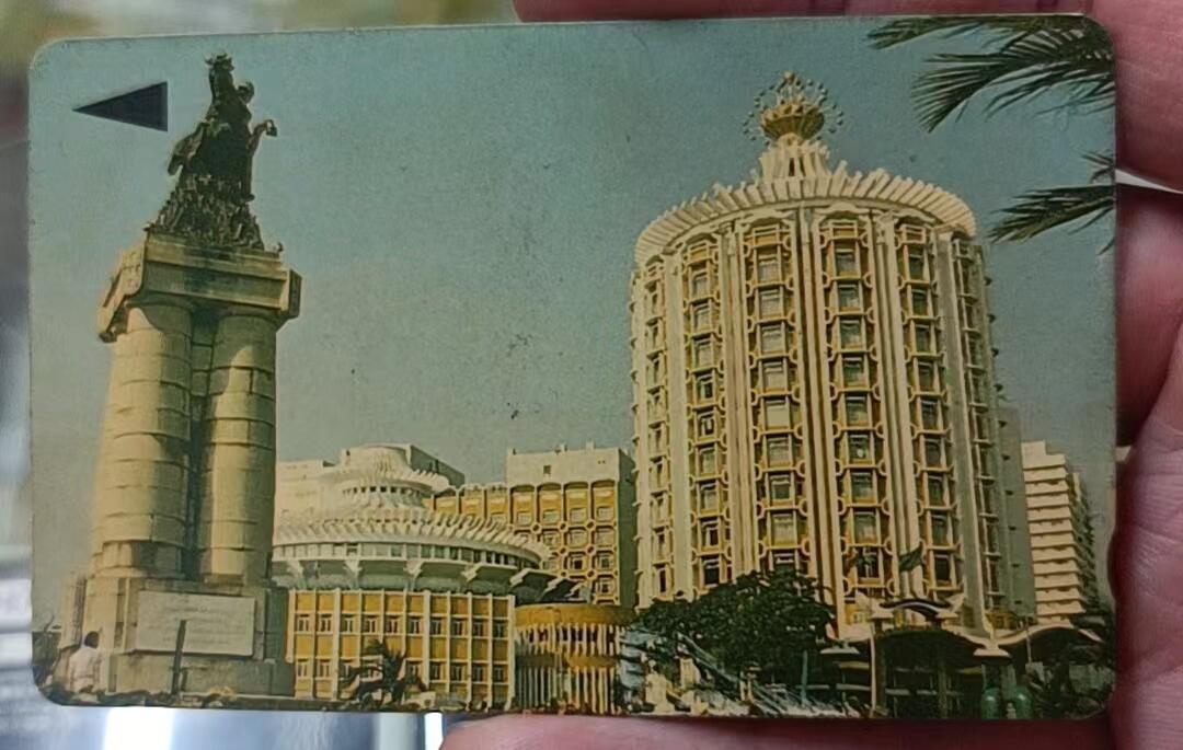 澳门第一套磁卡-澳门7景（1990发行）好品旧卡