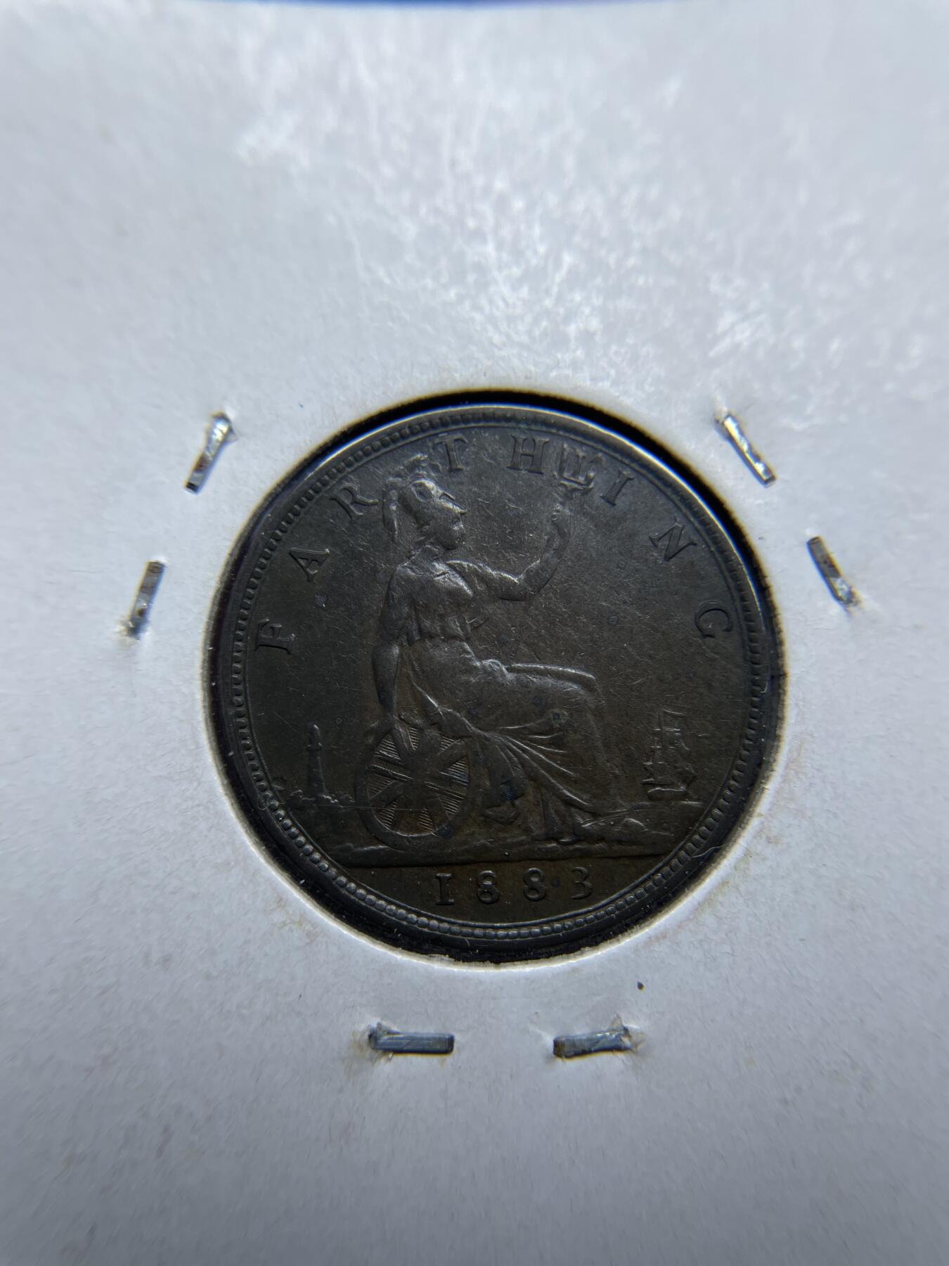 2024年集古藏今外币拍卖第九期-第2场—（总第82拍） 1883年英国一法新