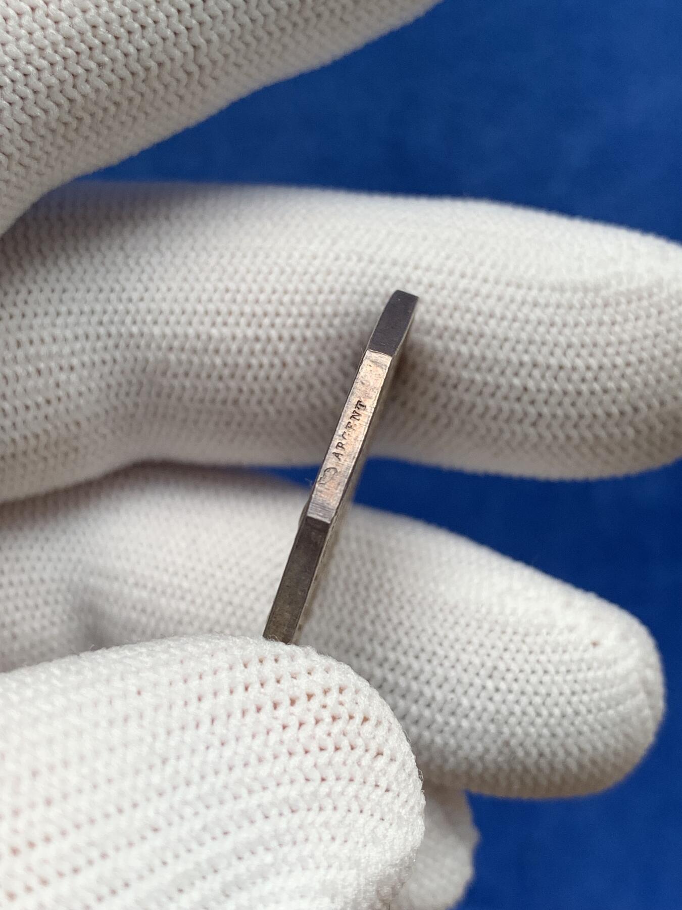 《竞宝斋》第281场- 周日，周一 ，周二3场连拍 （全场包邮） 法国1836年塞纳河下游鲁昂市中央园艺学会八角代用银币，26.6mm，9.85克 丰饶角+argent边铭