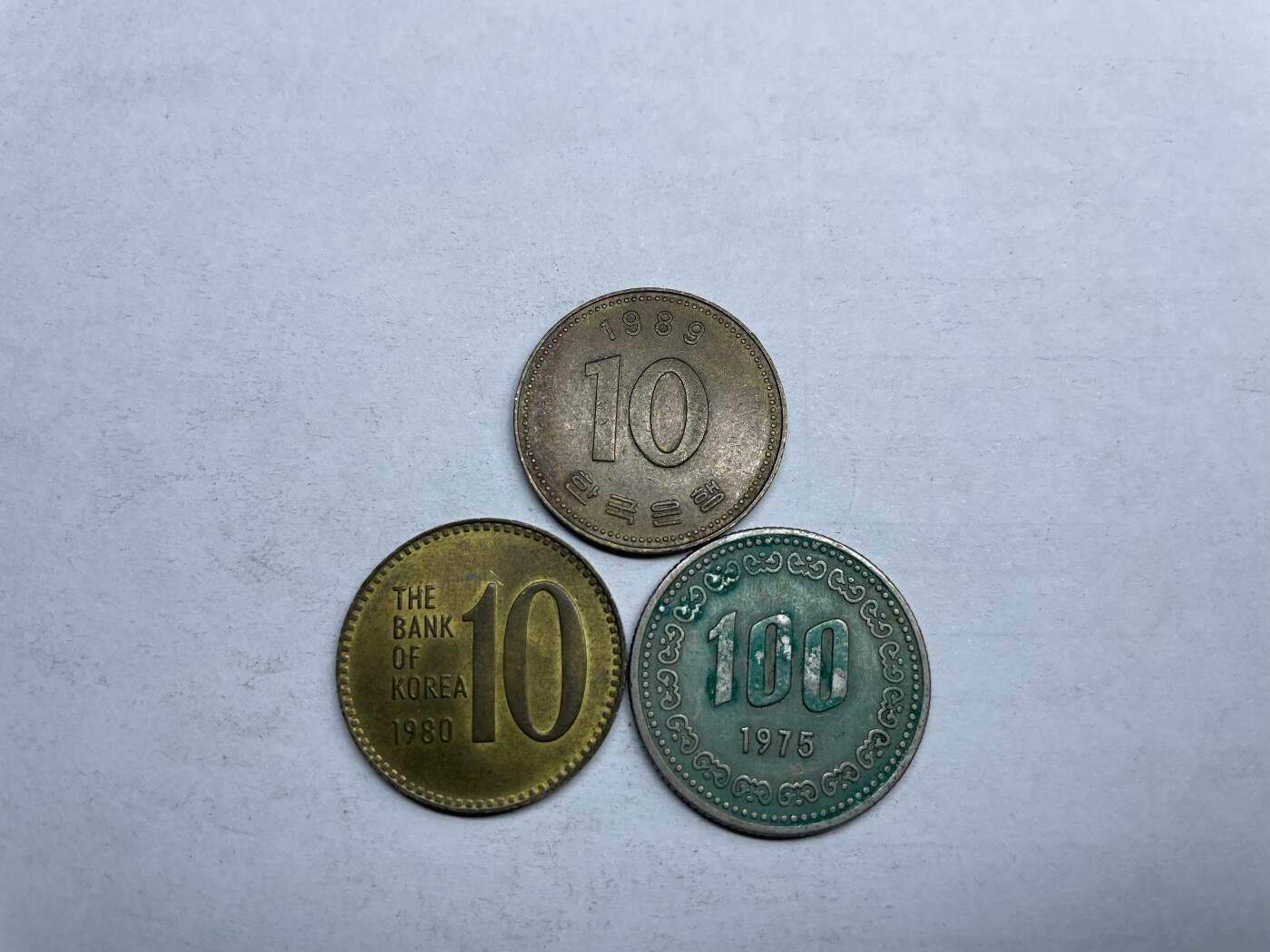 2024年集古藏今外币拍卖第九期-第3场—（总第83拍） 韩国三枚