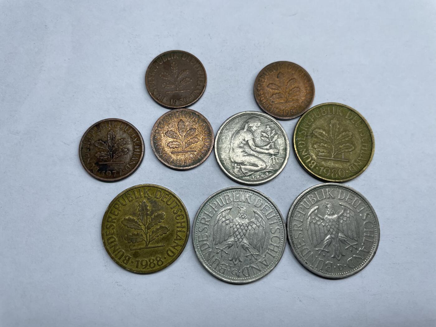 2024年集古藏今外币拍卖第九期-第3场—（总第83拍） 德国9枚