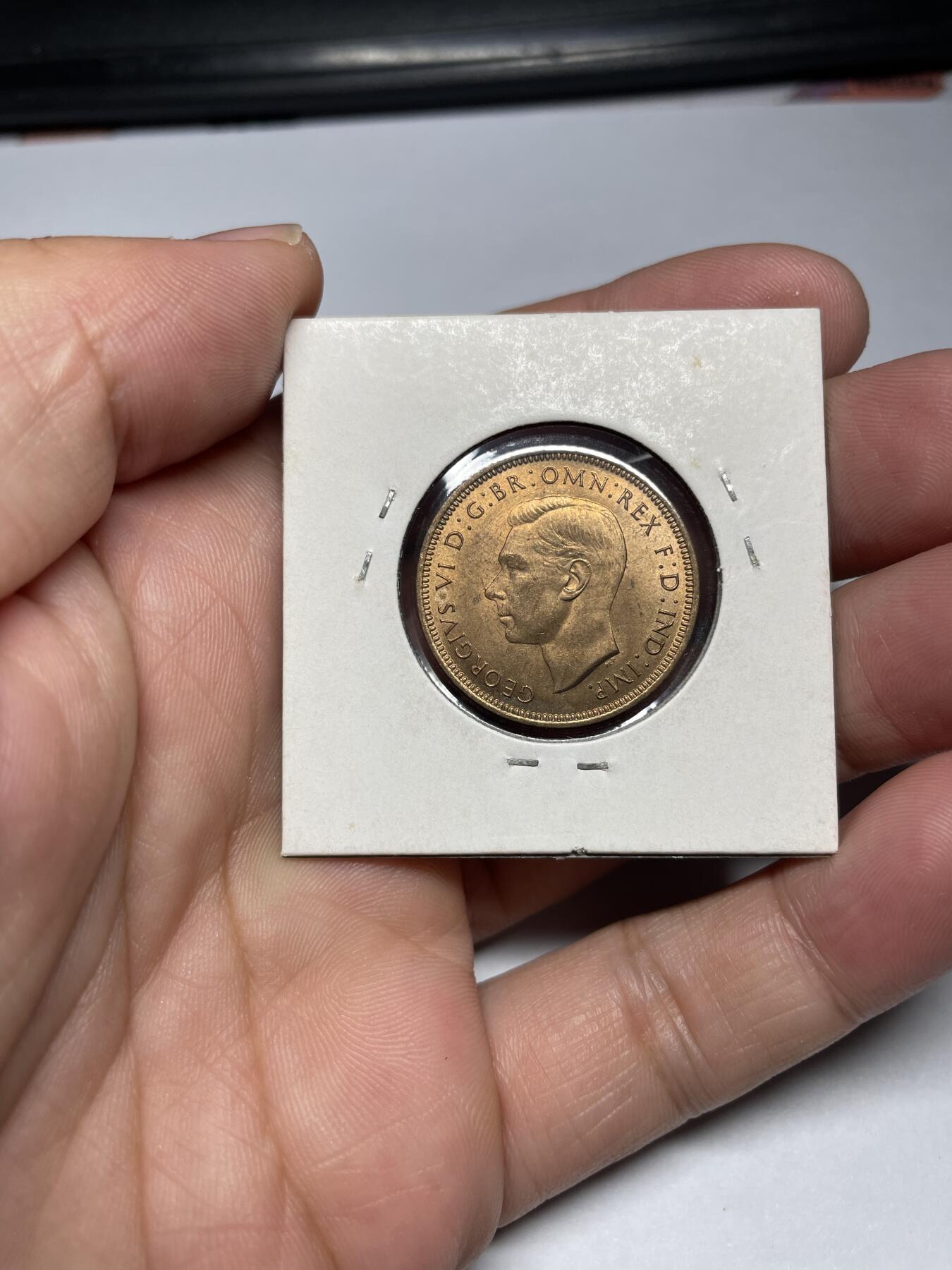 2024年集古藏今外币拍卖第九期-第2场—（总第82拍） 1948年英国半便士