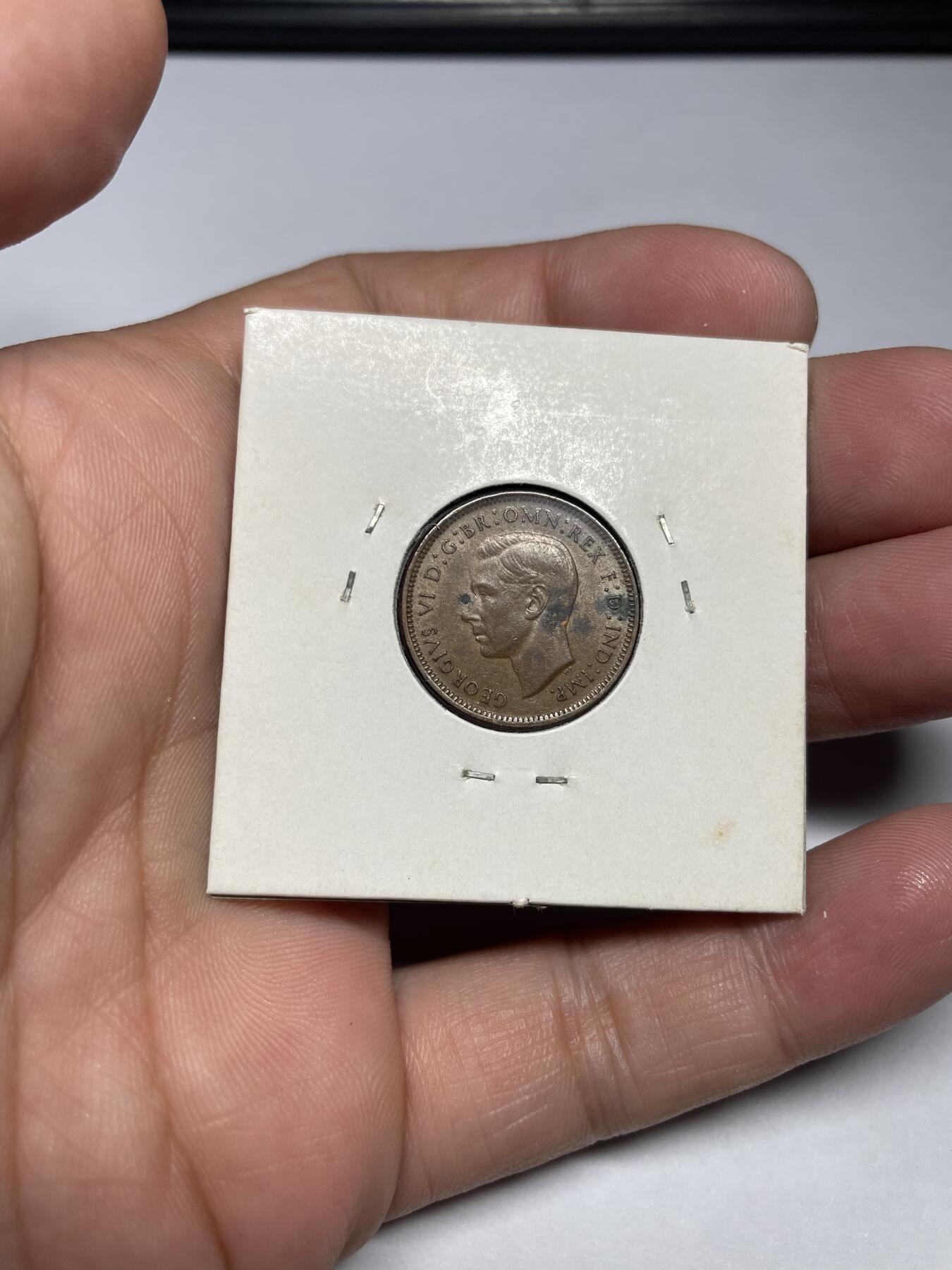 2024年集古藏今外币拍卖第九期-第2场—（总第82拍） 1943年英国一法新