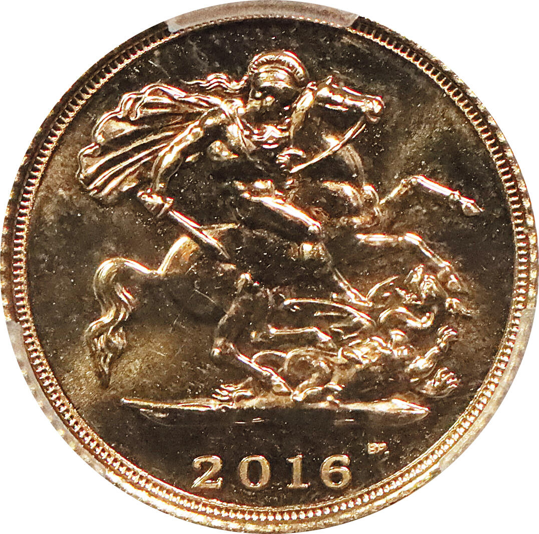 北京阿城哥拍卖2024年春季拍卖会 2016伊丽莎白二世金币一枚PCGS UNC评级编号：46335936