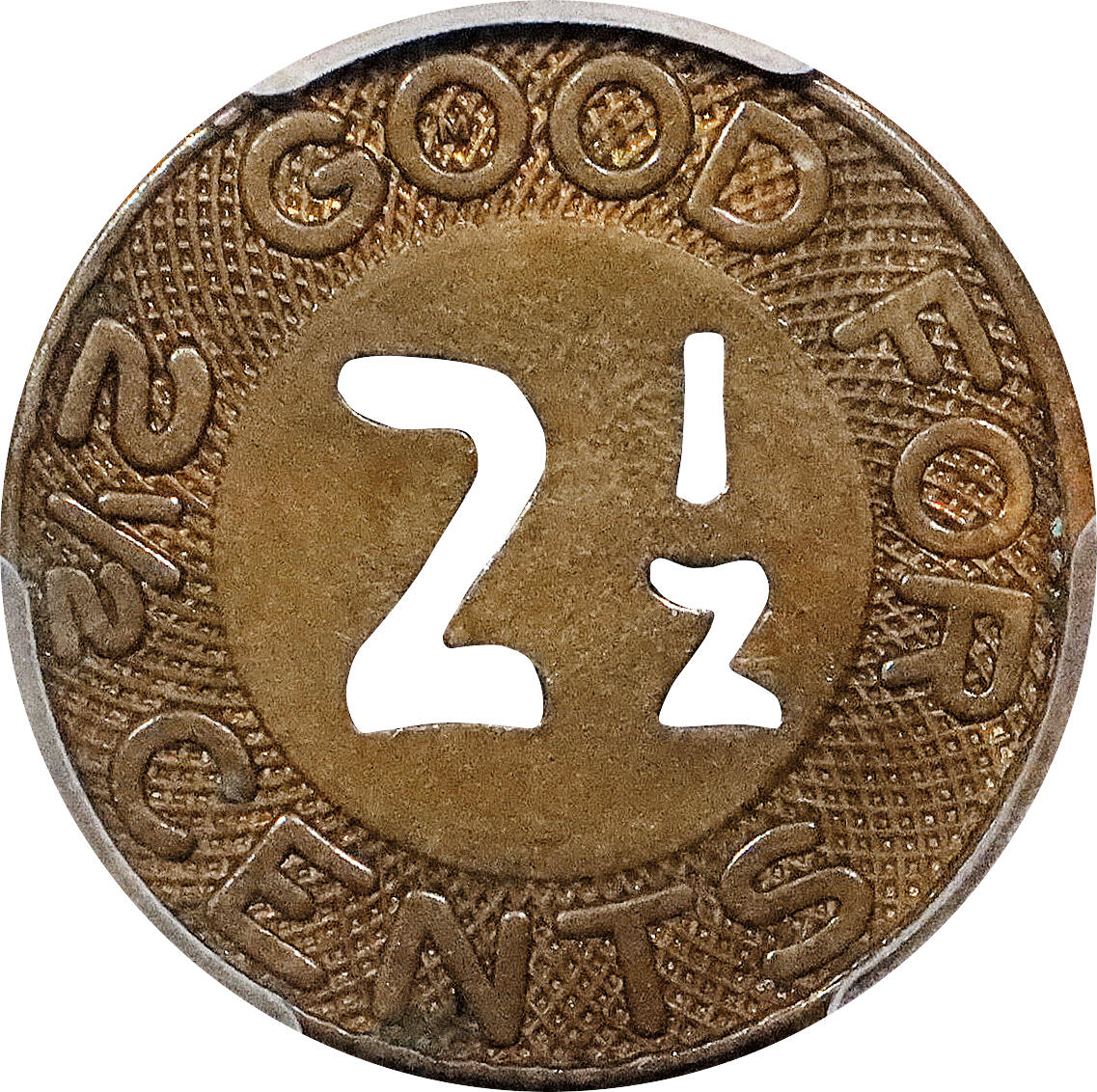 北京阿城哥拍卖2024年春季拍卖会 1926/1939早期上海代用币四枚一组，PCGS评级分数不一