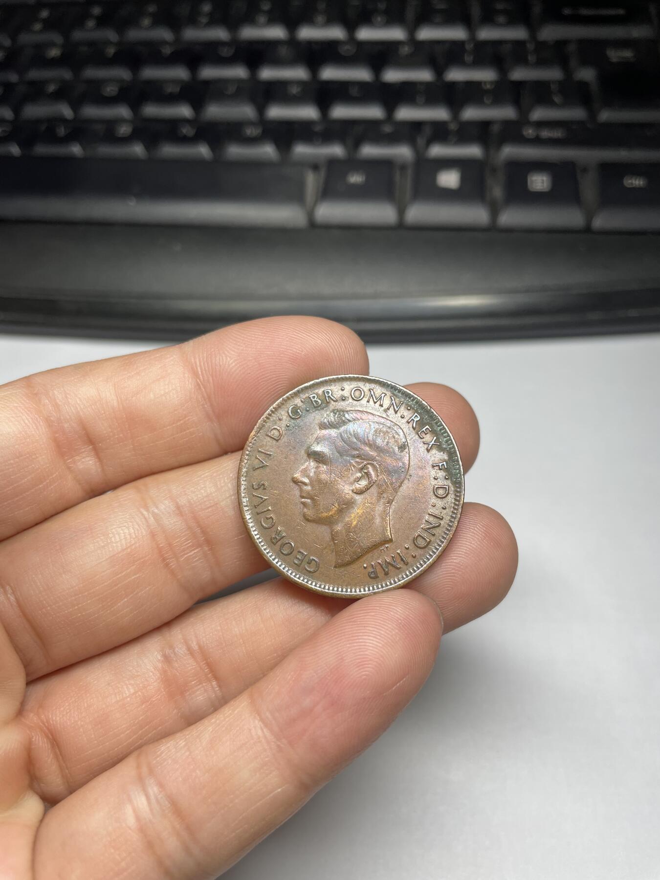 2024年集古藏今外币拍卖第九期-第4场—（总第84拍） 1944年澳大利亚1便士