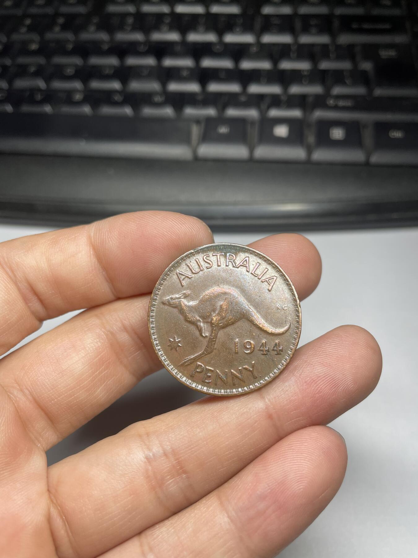 2024年集古藏今外币拍卖第九期-第4场—（总第84拍） 1944年澳大利亚1便士