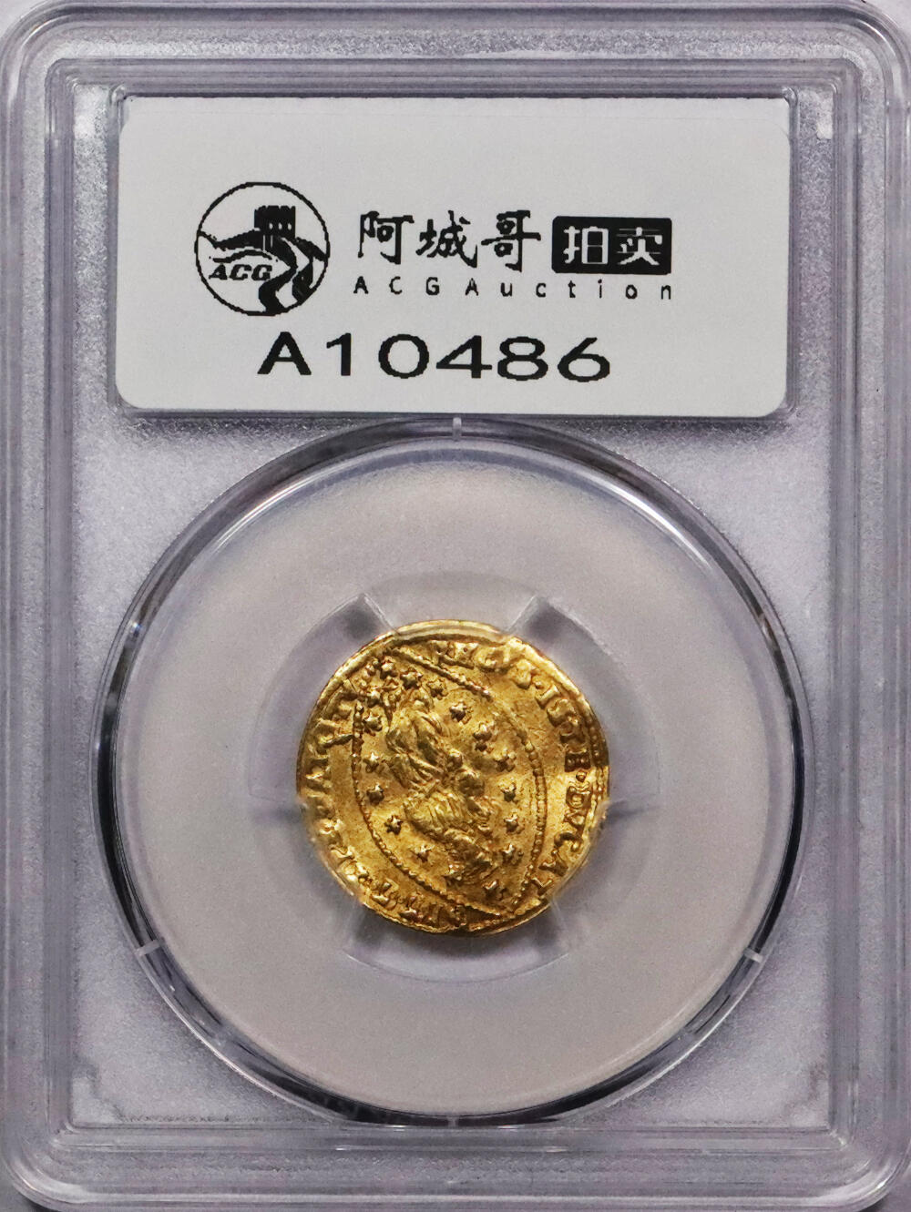 北京阿城哥拍卖2024年春季拍卖会 1637-46年威尼斯总督金币 1zecch PCGS AU58评级编号：41364209