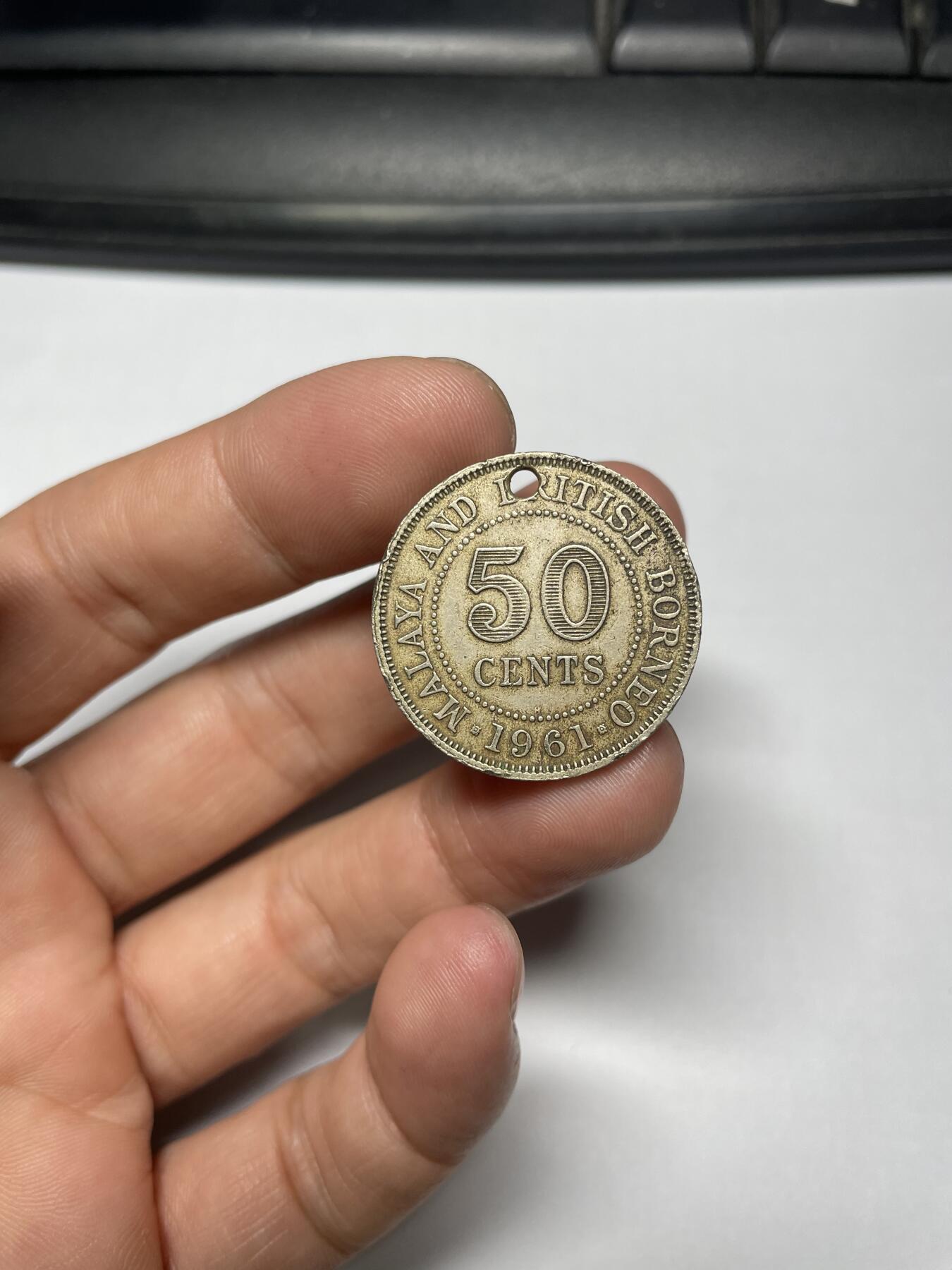 2024年集古藏今外币拍卖第九期-第4场—（总第84拍） 英属马来亚1961年50分