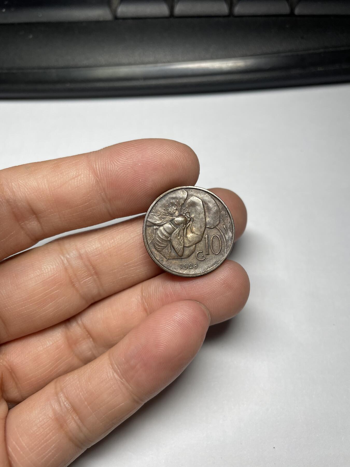 2024年集古藏今外币拍卖第九期-第4场—（总第84拍） 1928年意大利10分