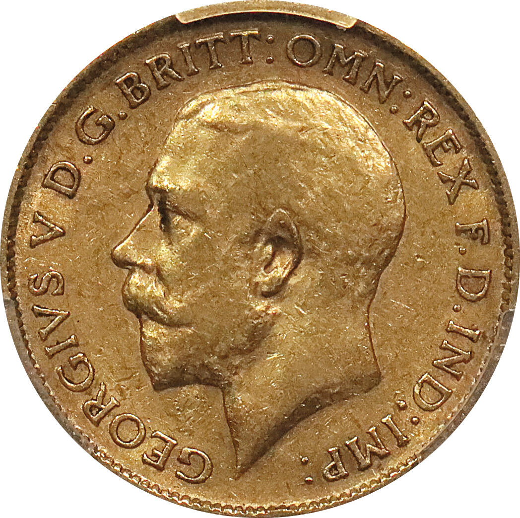 北京阿城哥拍卖2024年春季拍卖会 1914英国马剑金币一枚 PCGS AU50评级编号：46335946