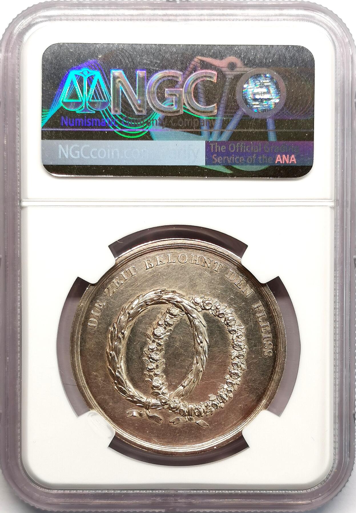 凡希社世界钱币微拍第二百七十三期 十九世纪德国LOOS银章NGC-UNCD