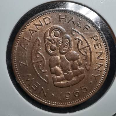 沼泽如烟--第384场 - 新西兰1965年半便士