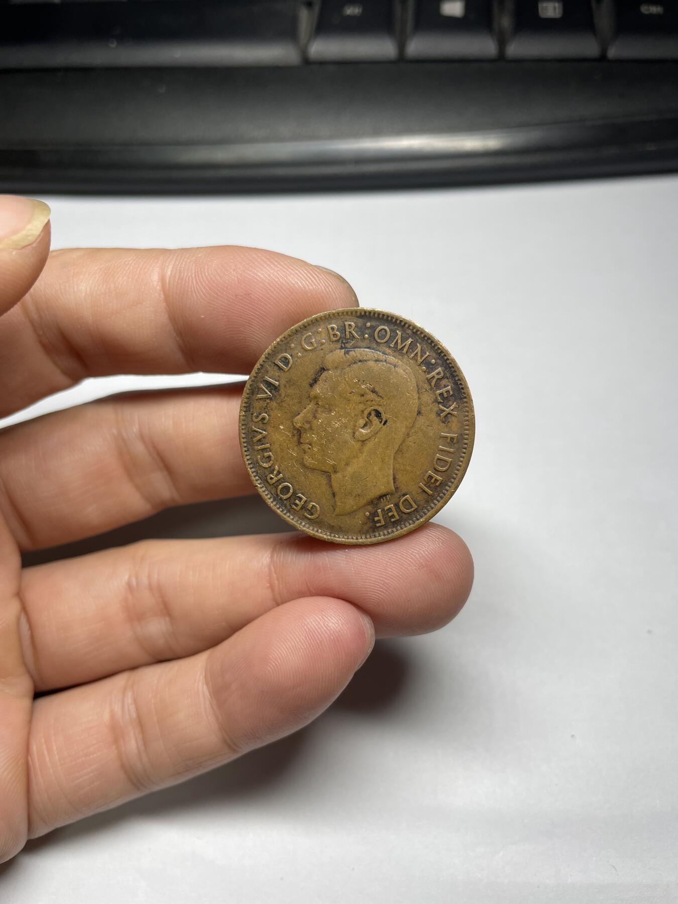 2024年集古藏今外币拍卖第九期-第4场—（总第84拍） 1952年澳大利亚1便士