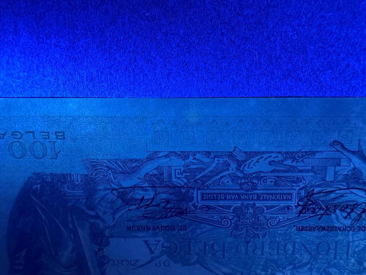 【Blue Auction】✨世界纸币精拍第493期【精】  比利时 1943年500法郎 UNC- 大票幅