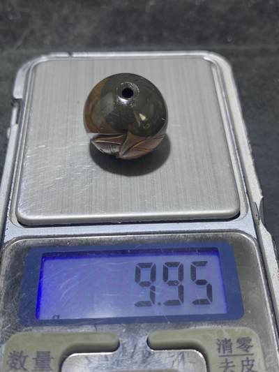 精美亚光战国红玛瑙手工俏色巧雕双鱼随形圆珠一个 精美亚光战国红玛瑙手工俏色巧雕双鱼随形圆珠一个