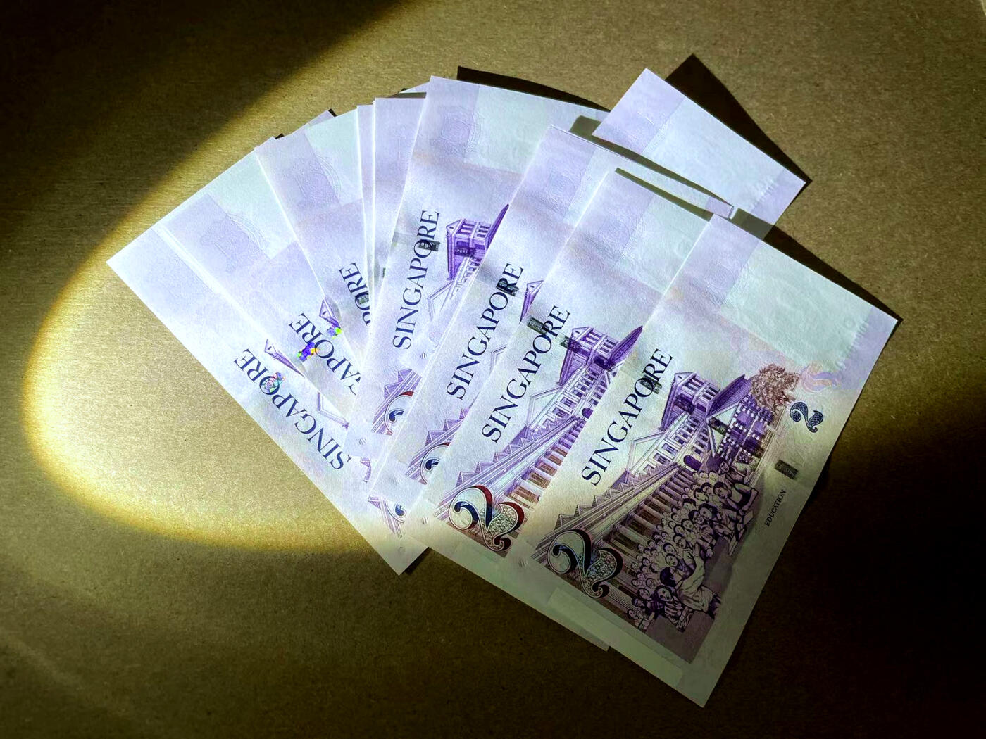 【Blue Auction】✨世界纸币精拍第493期【精】 【一组20张】新加坡 人像版2元 全新UNC