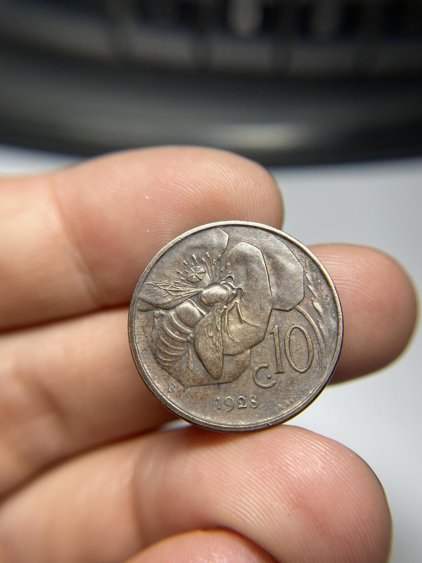 2024年集古藏今外币拍卖第九期-第4场—（总第84拍） 1928年意大利10分