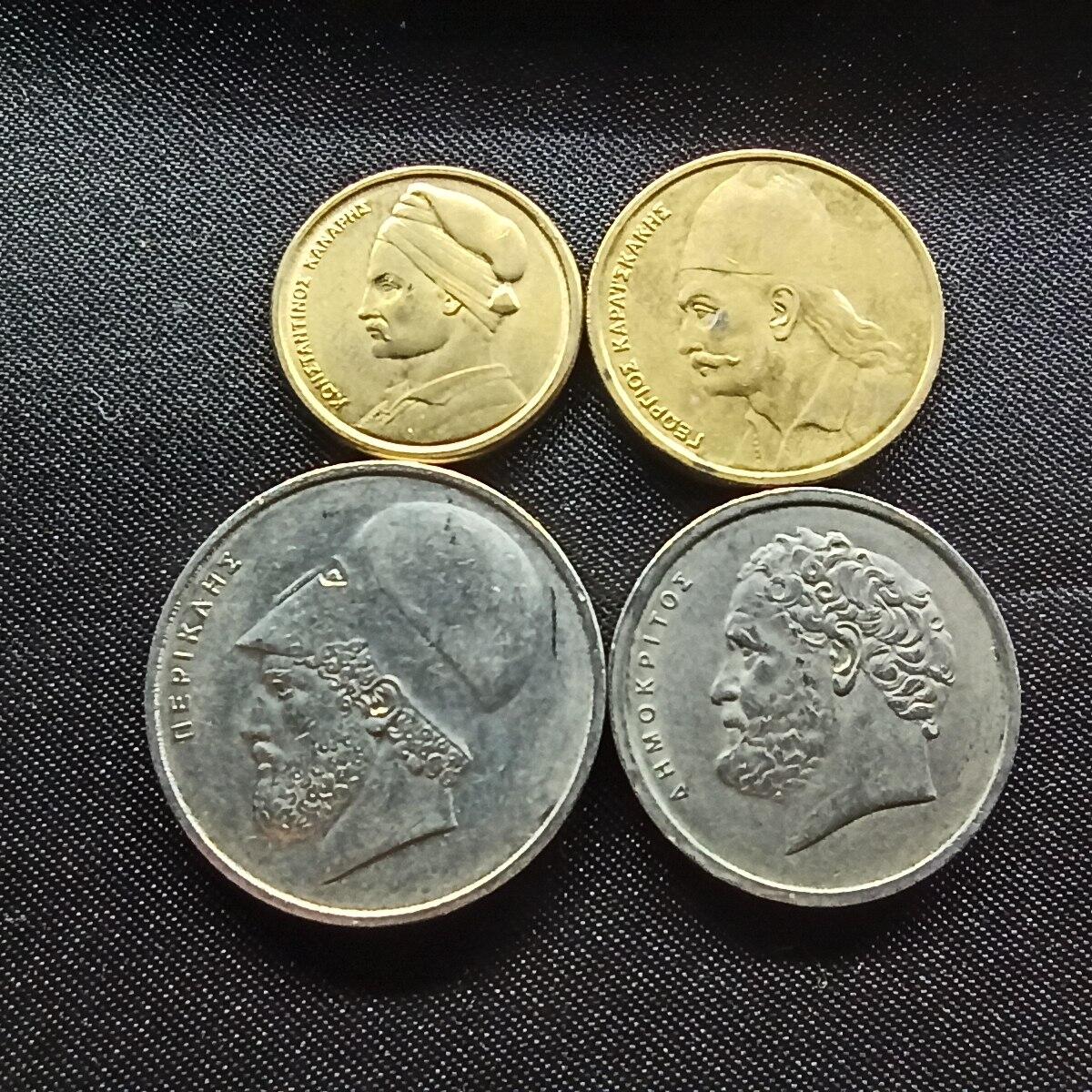 邮泉阁限时拍卖第十一场 各国硬币专场 希腊4枚