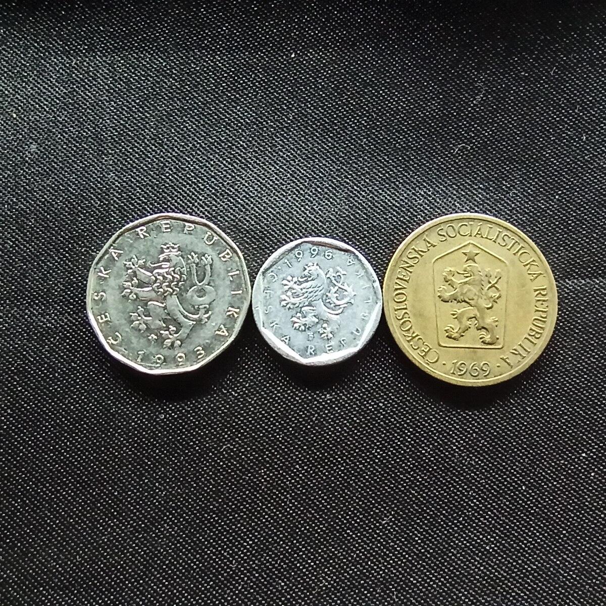 邮泉阁限时拍卖第十一场 各国硬币专场 捷克3枚