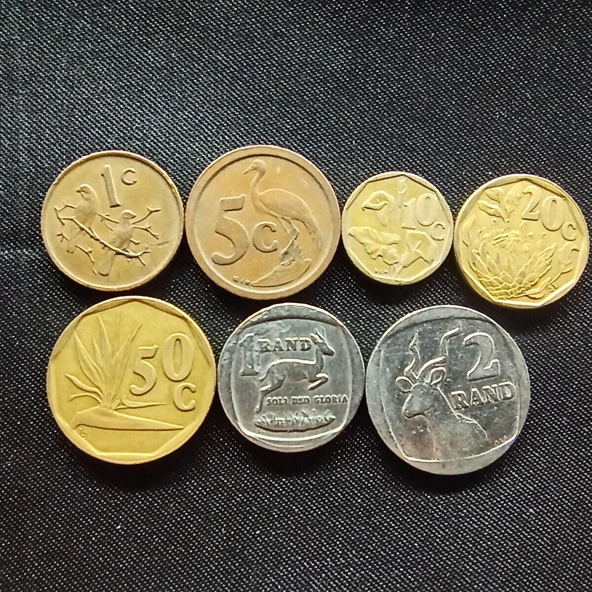 邮泉阁限时拍卖第十一场 各国硬币专场 南非7枚