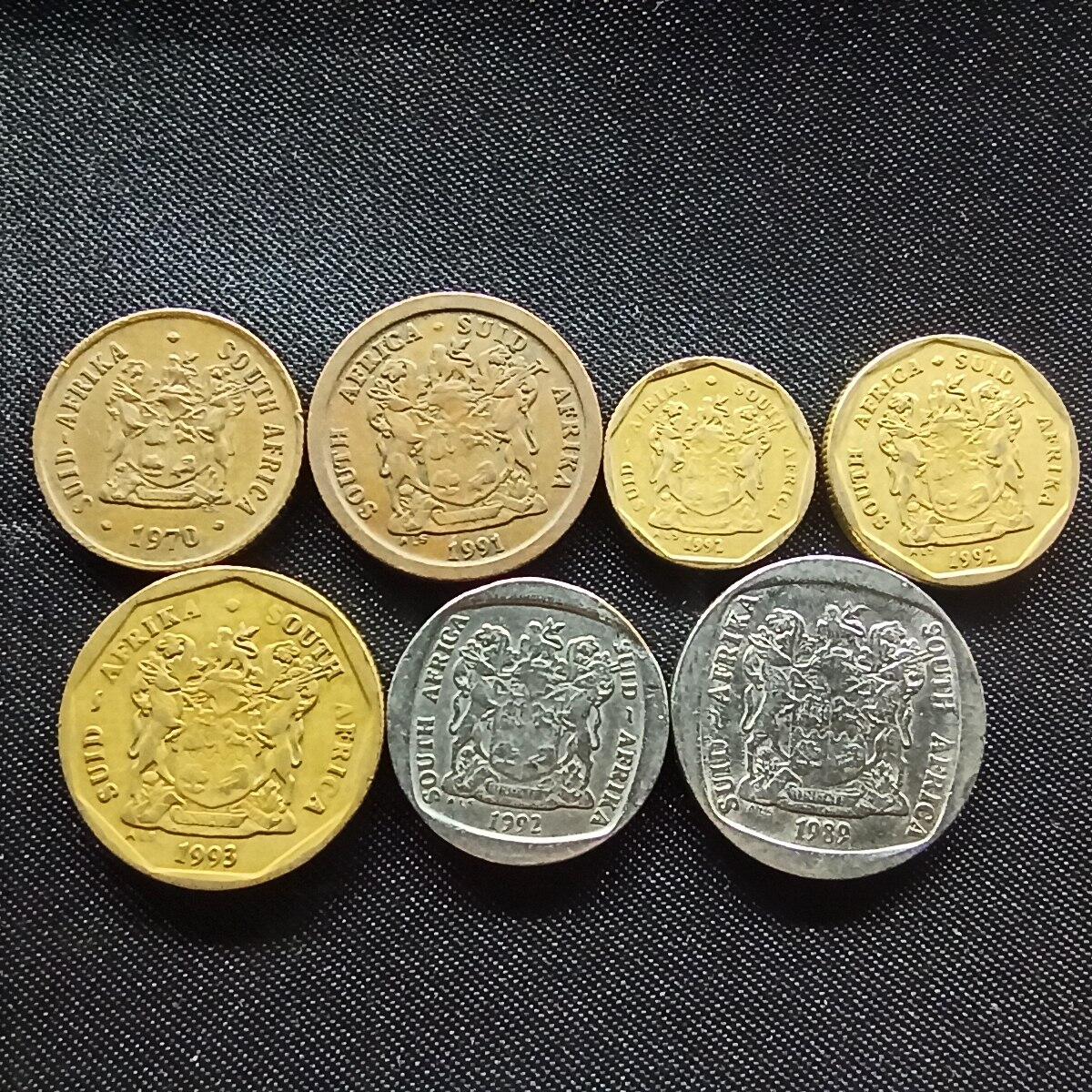 邮泉阁限时拍卖第十一场 各国硬币专场 南非7枚