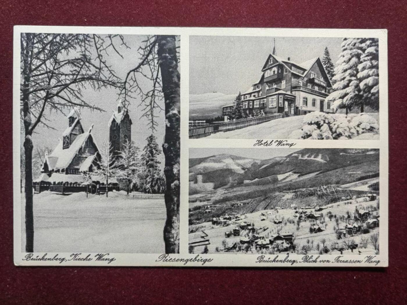 联合阁邮币社™ ——“古典明信片专场（军事、风景、人物、绘画等）” 雪景
