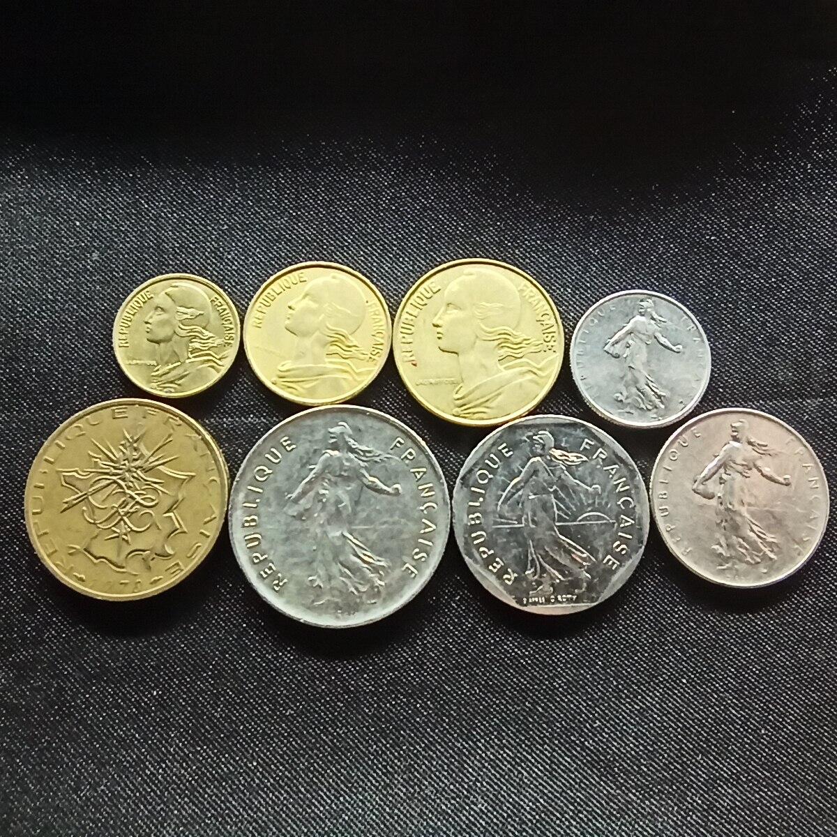 邮泉阁限时拍卖第十一场 各国硬币专场 法国8枚