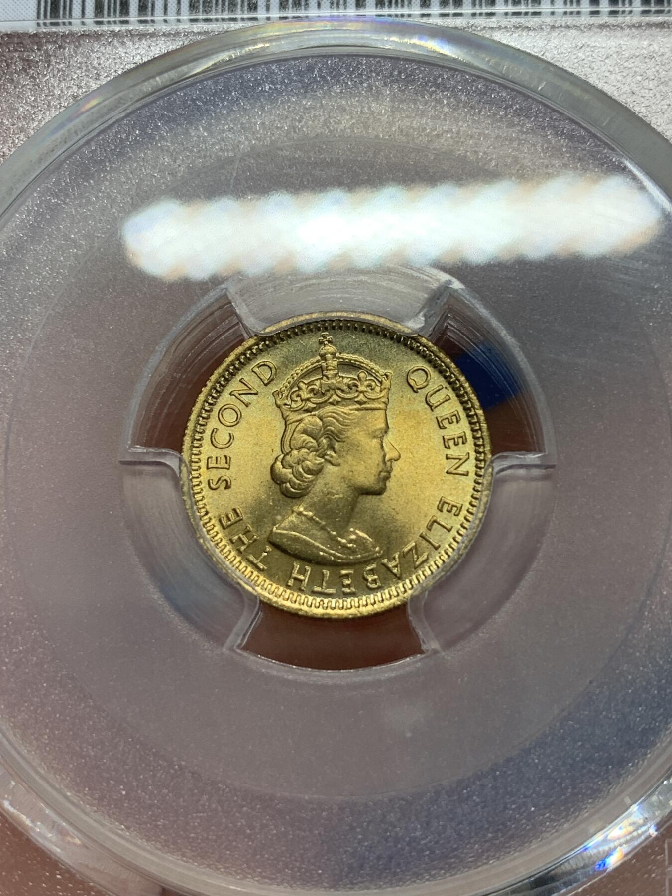 《竞宝斋》第279场- 周日，周一 ，周二3场连拍 （全场包邮） PCGS MS67 1979 五仙 小特年 极高分不易 很有意思的小东西