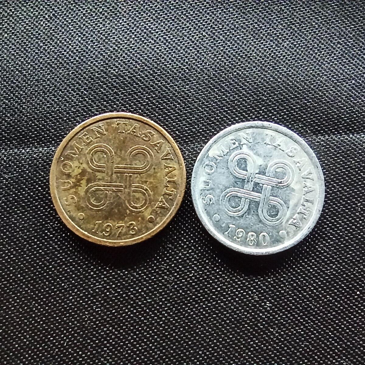 邮泉阁限时拍卖第十一场 各国硬币专场 芬兰5芬尼2枚