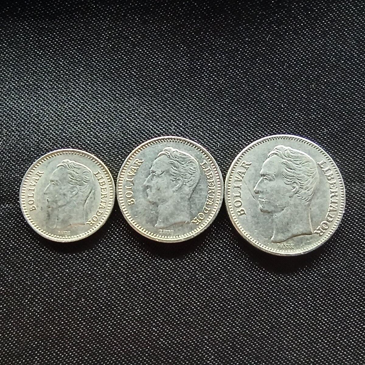 邮泉阁限时拍卖第十一场 各国硬币专场 委内瑞拉3枚