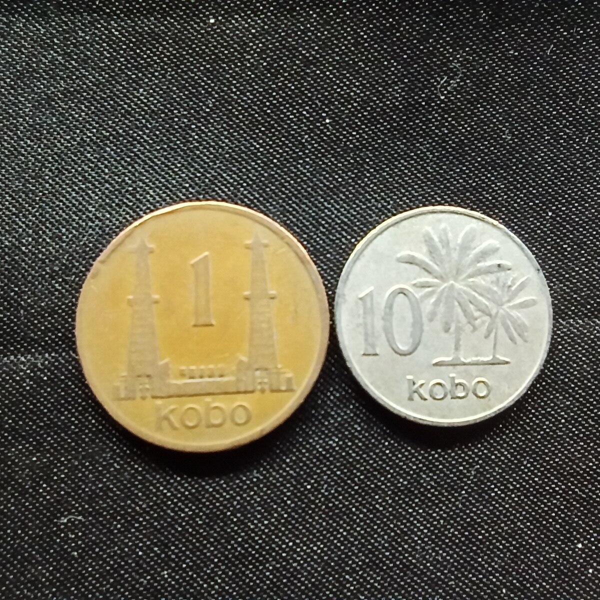 邮泉阁限时拍卖第十一场 各国硬币专场 尼日利亚2枚