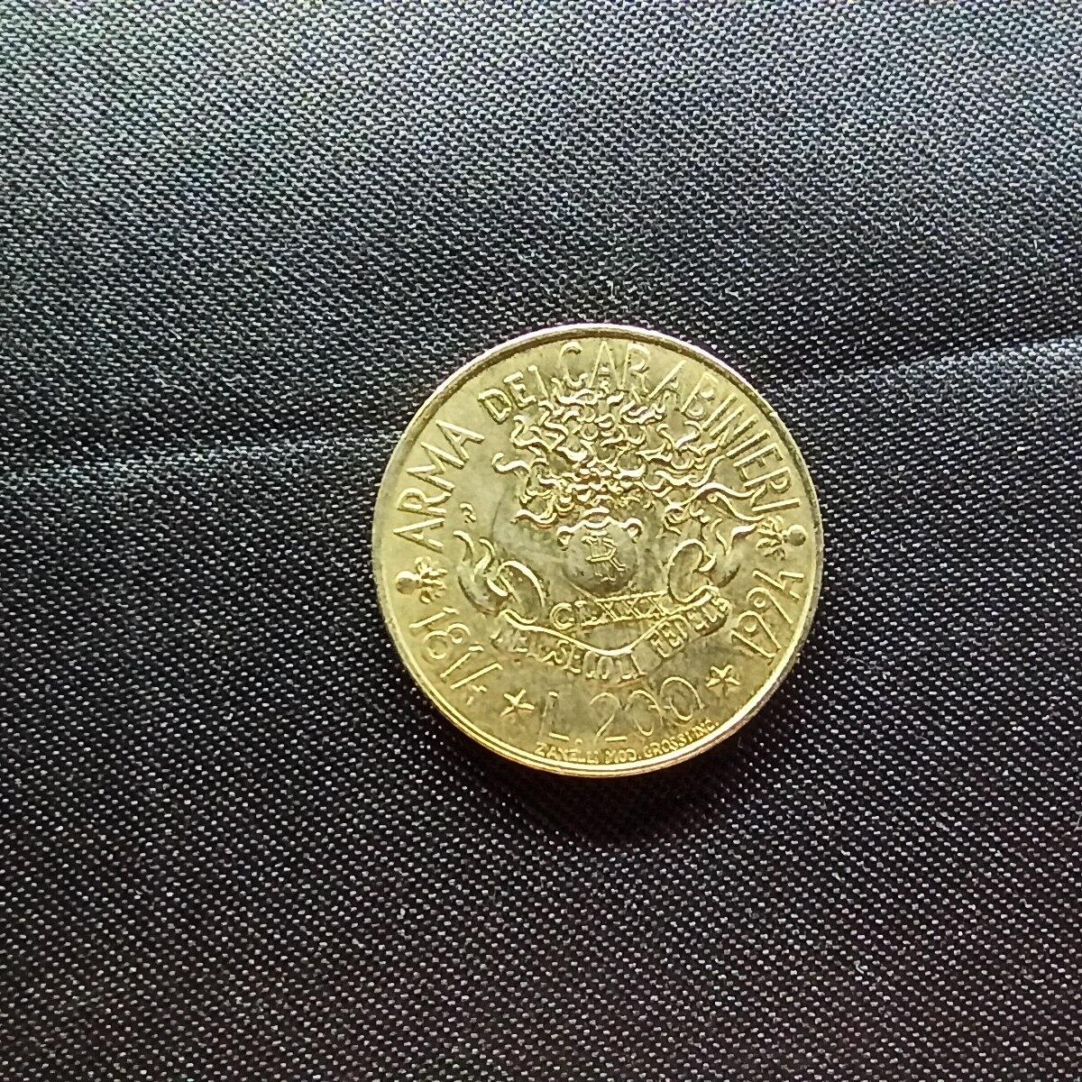 邮泉阁限时拍卖第十一场 各国硬币专场 意大利1994年200里拉纪念币