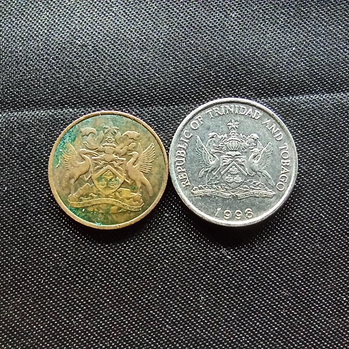 邮泉阁限时拍卖第十一场 各国硬币专场 特立尼达和多巴哥2枚