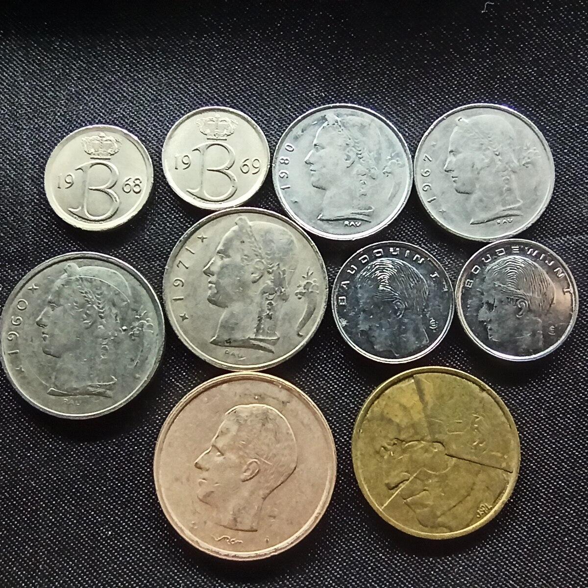 邮泉阁限时拍卖第十一场 各国硬币专场 比利时10枚