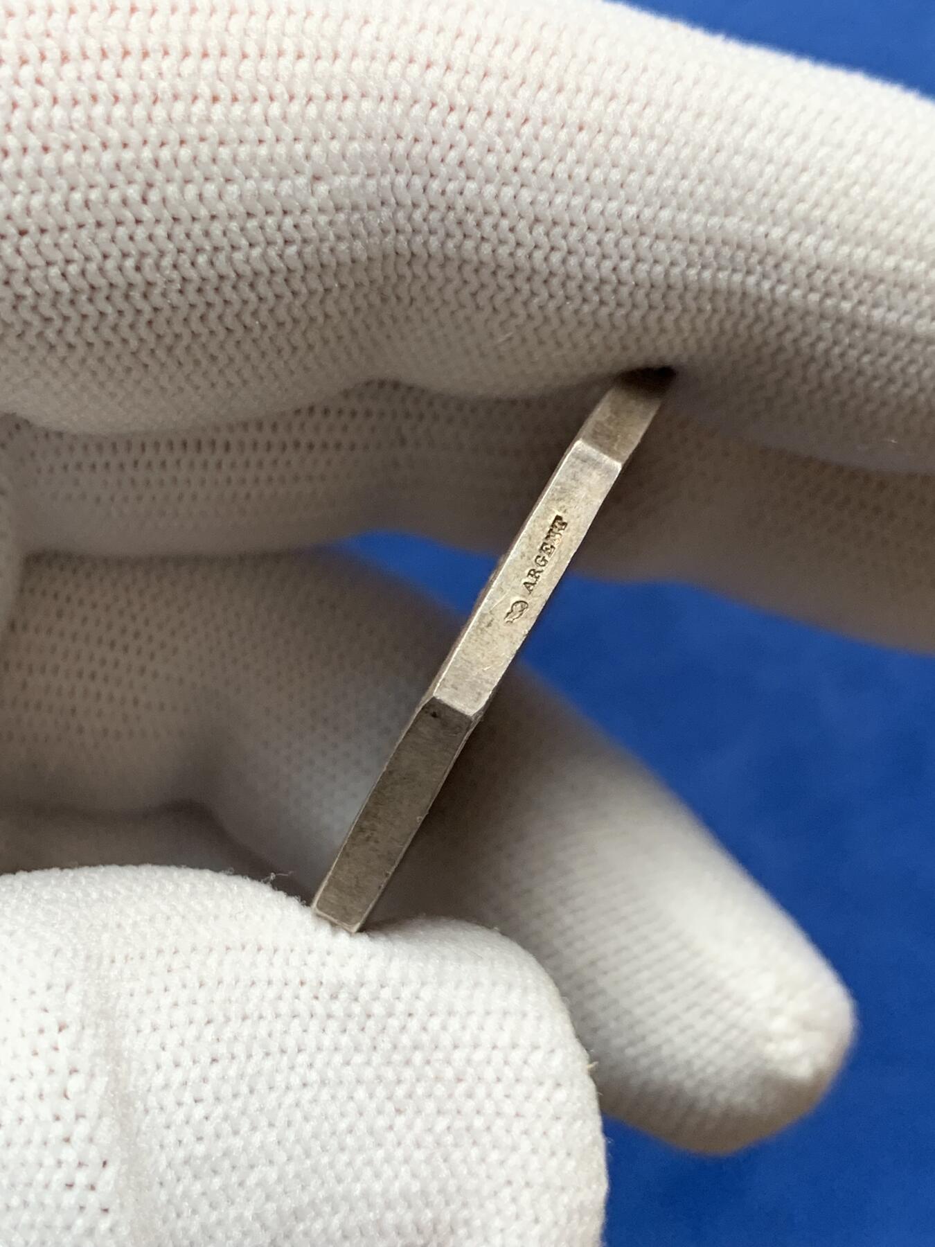 《竞宝斋》第281场- 周日，周一 ，周二3场连拍 （全场包邮） 法国农业八角银质代币 原光好品 23.5g 33.9mm 丰饶角边铭