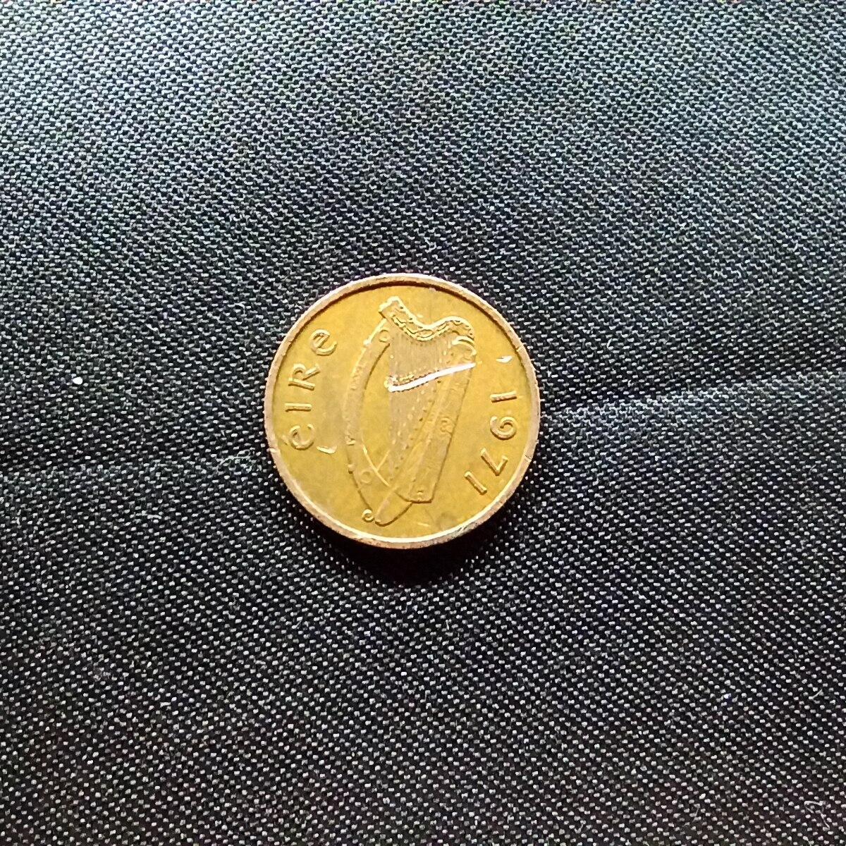 邮泉阁限时拍卖第十一场 各国硬币专场 爱尔兰1971年½便士