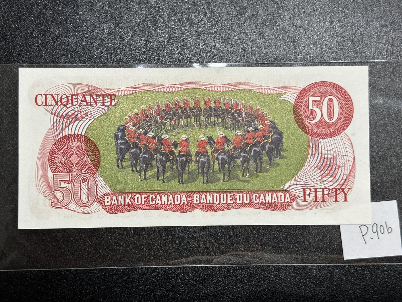 《外钞收藏家》第三百八十一期（美洲小专场） 加拿大1975年50元	P90  全新UNC